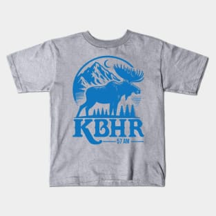 KBHR 57 AM /\/\/ Northern Exposure Radio Station Kids T-Shirt